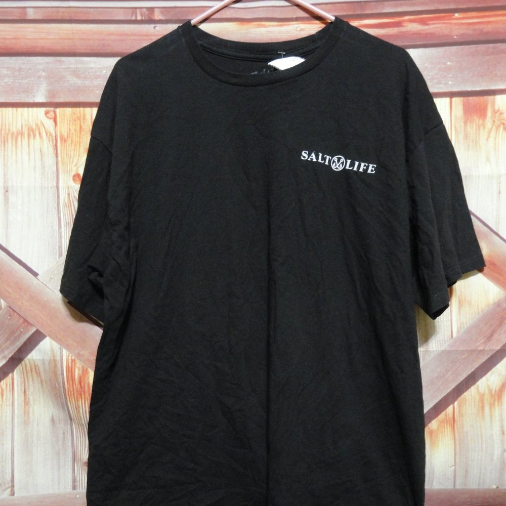 Salt Life High Tides Quality Vibes Graphic T~EUC~Fishing fan~ - Picture 2 of 4